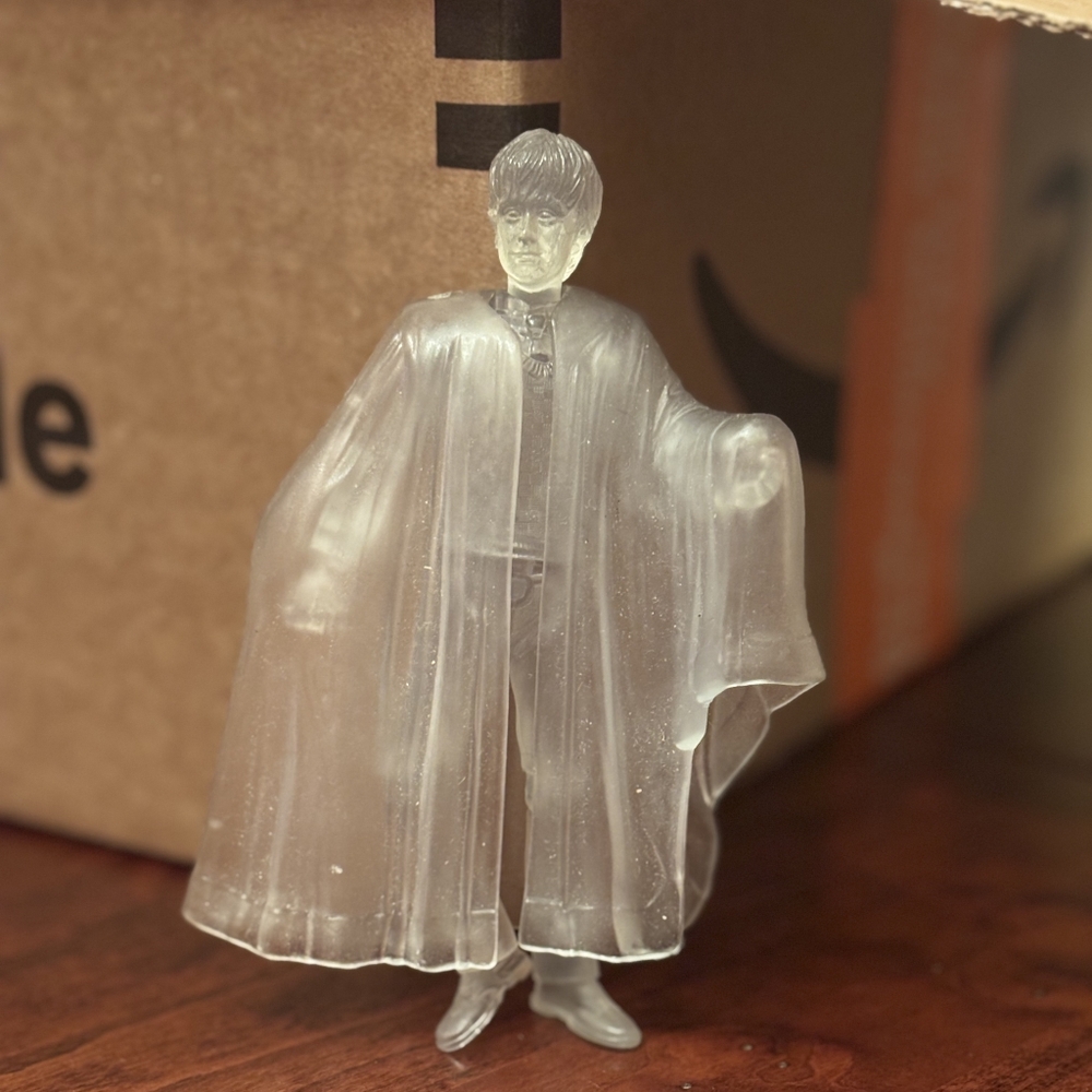 Vintage WARNER BROS. MATTEL Invisible HARRY POTTER Action Figure 5.5"